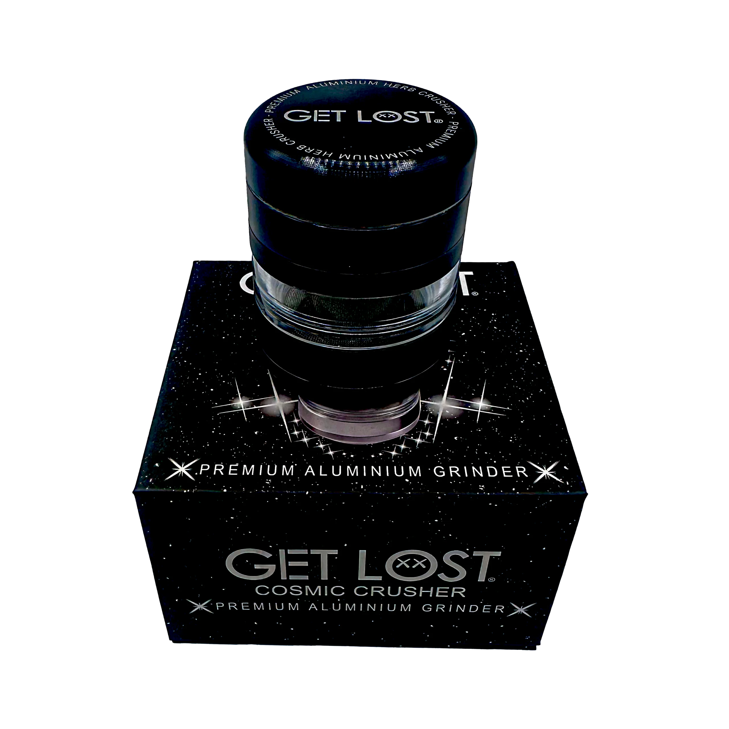 CC-GPG-BP-001 - Get Lost Cosmic Crusher Gradient Premium Grinder (Black) - Image 2