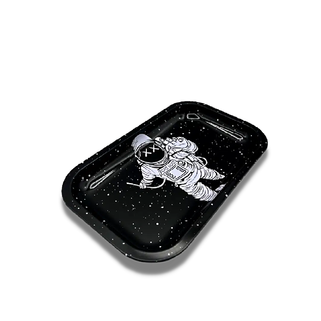 RT-3D-001 – Get Lost Rolling Tray with 3D Magnetic Lid – (Astronaut Floating)