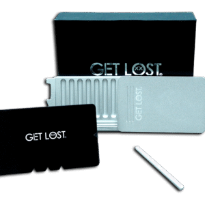 SW-SLV-002 Get Lost Premium Mini Snuff Wallet Set (Silver)