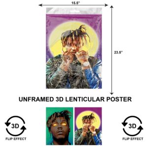 3DLPNF-022 Music - Rapper Juice WRLD Large UnFramed Poster