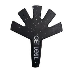 5JH-BLK-001 - Get Lost Silicone Joint Holder – Dual-Use 5-Joint Adapter (Black)