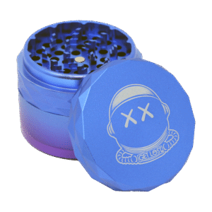 DC-PB-001 Get Lost Premium Aluminum Grinder Diamond Crusher (Blue)