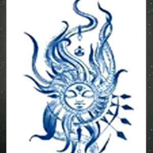 GLB-035 Semi Permanent Tattoo 2.75"x4.75"