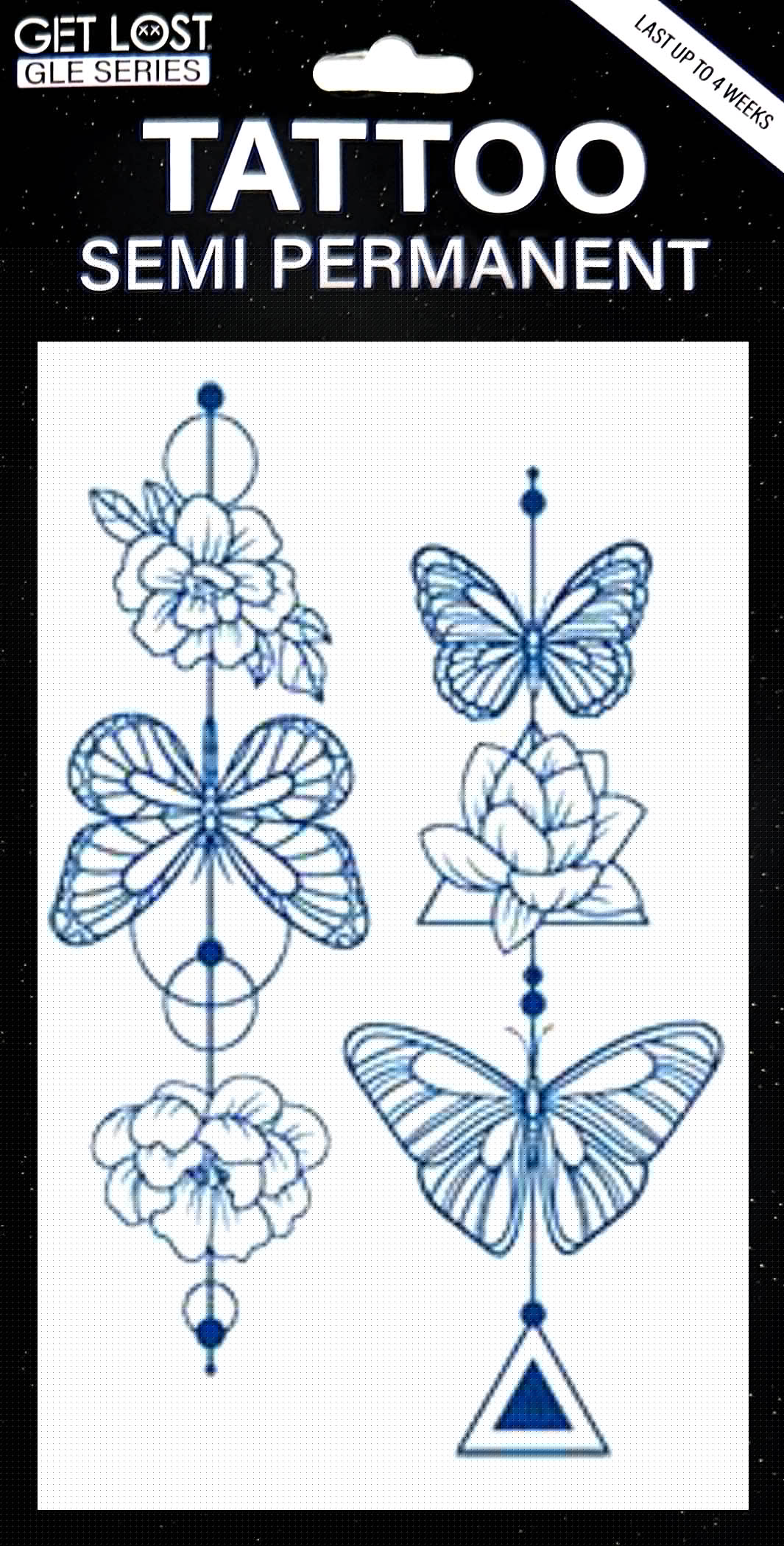 GLE-065 Semi Permanent Tattoo 4.25″x7″