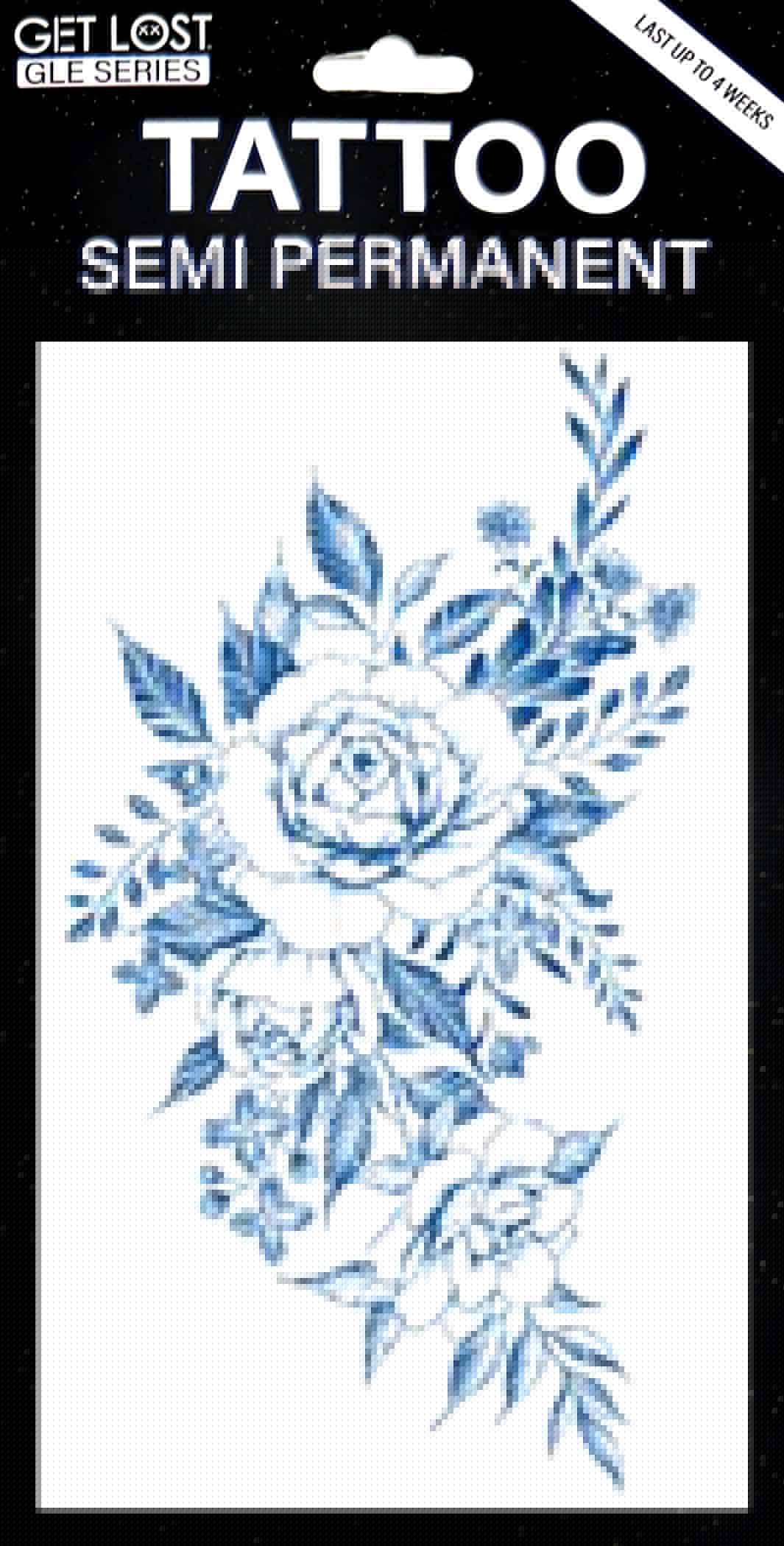 GLE-076 Semi Permanent Tattoo 4.25″x7″