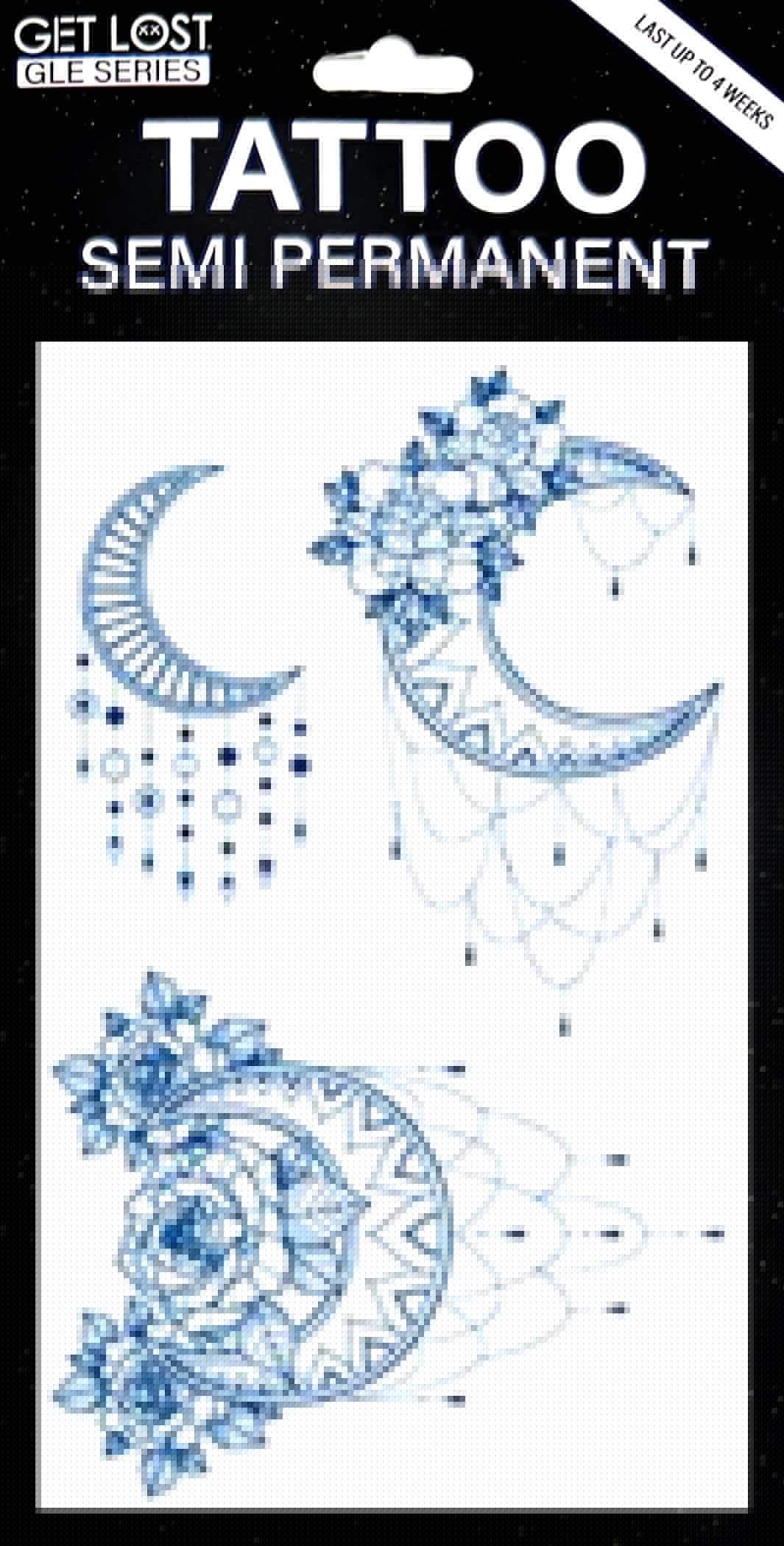 GLE-083 Semi Permanent Tattoo 4.25″x7″