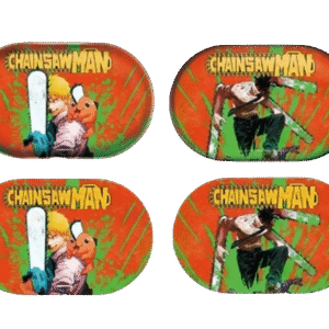 MTL001-3D Mini Tray With Lid - Chainsaw Man 5"x3.25"