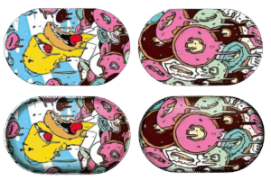 MTL049-3D Mini Tray With Lid – Homer Donuts