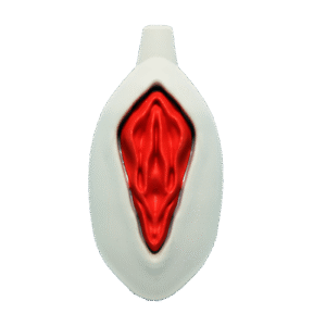 SHP-001 Silicone Hand Pipe - Vagina