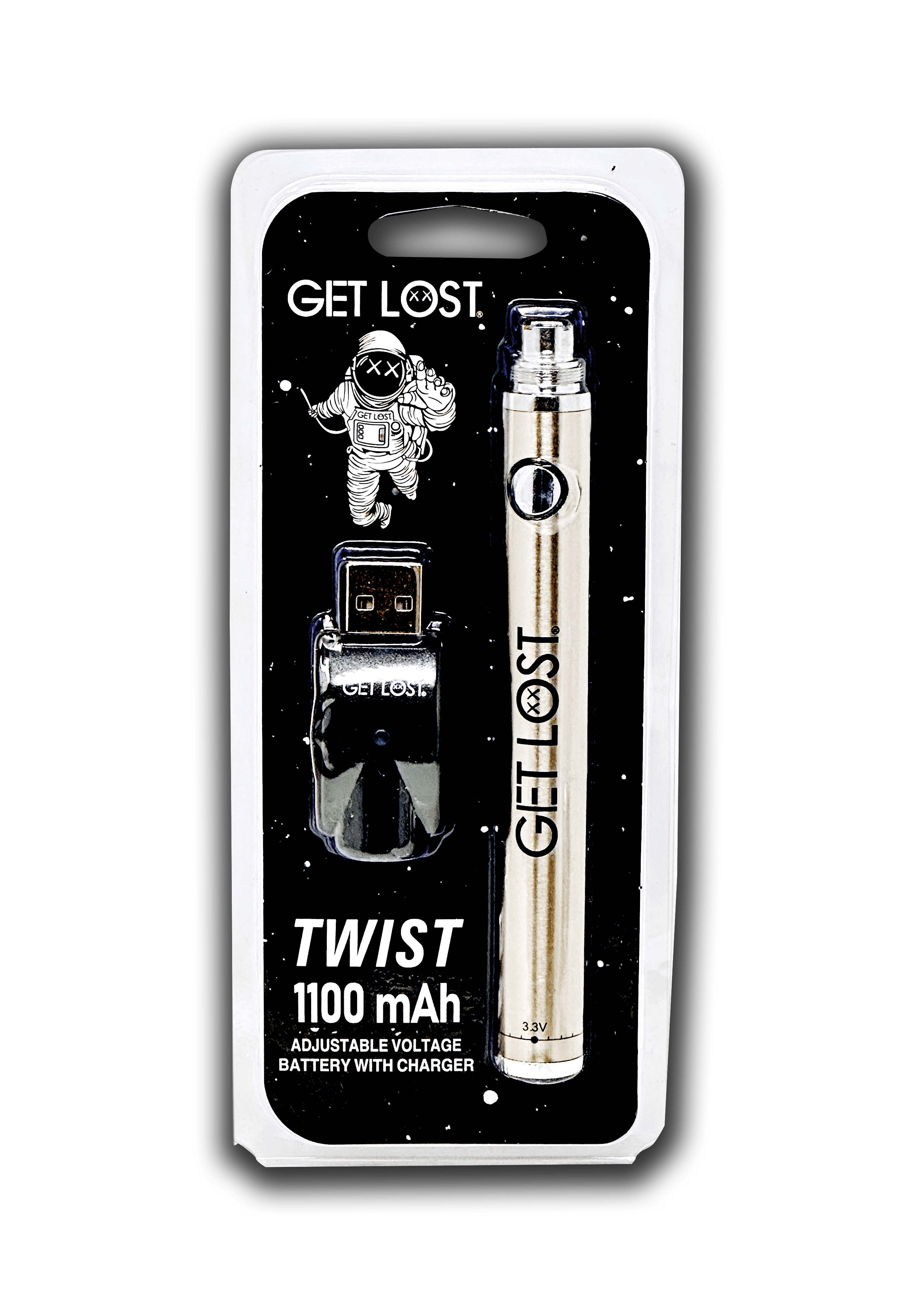 TB-SL-002 Twist 1100 mAh – Battery (Silver)