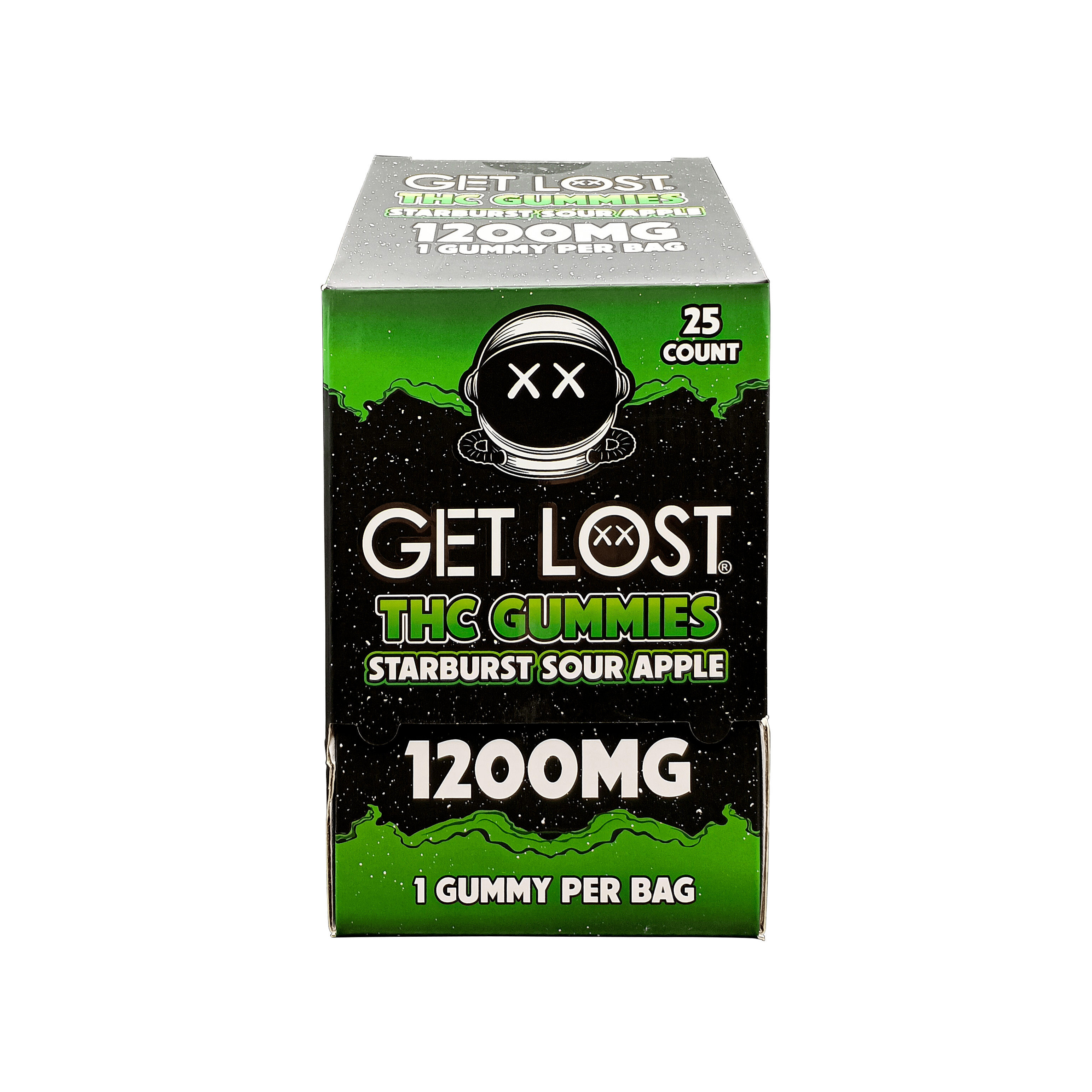 THCP Gummies Starburst Sour 1200 MG