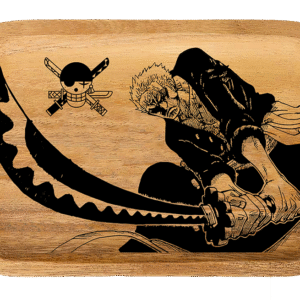 WT014_Wooden Tray - Rorona Zoro 11"x7"x1"