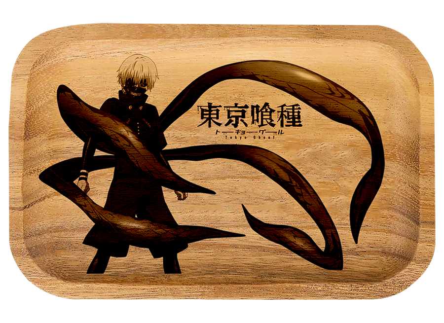 WT019_Wooden Tray – Tokyo Ghoul 11″x7″x1″