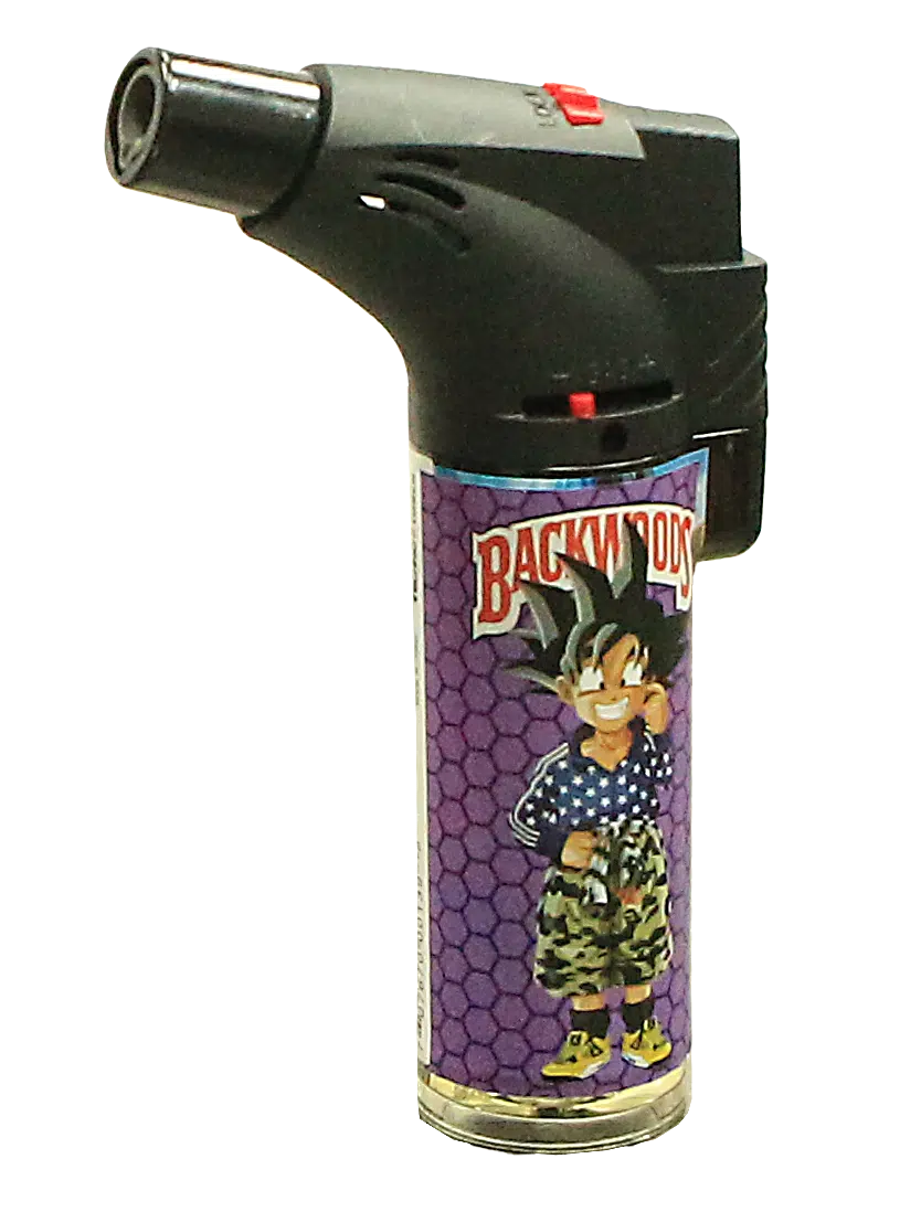 00139-BAGK1 Angle Regular Torch Lighters - (15 Count) Backwoods Dragon Ballz Goku - Image 6