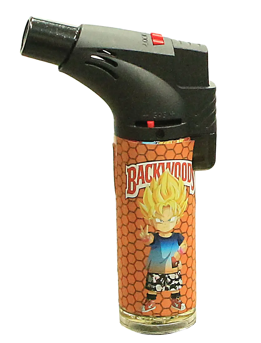 00139-BAGK1 Angle Regular Torch Lighters - (15 Count) Backwoods Dragon Ballz Goku - Image 11