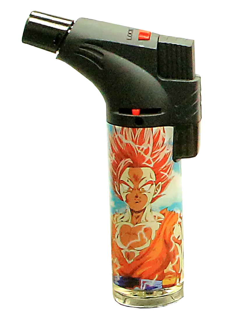 00139-GKHC Angle Regular Torch Lighters - (15 Count) Anime Dragon Ballz Action - Image 4
