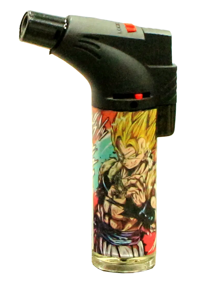 00139-GKHC Angle Regular Torch Lighters - (15 Count) Anime Dragon Ballz Action - Image 6
