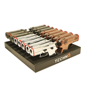 10260-1 Single Torch Pistol Lighter - (16 Count)