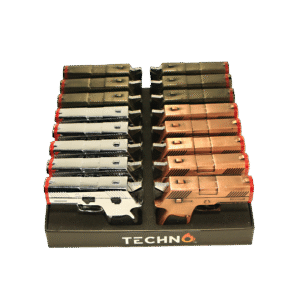 10260-2 Double Torch Pistol Lighter - (16 Count)