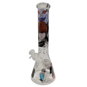 14WP003- 14-Inch Borosilicate Glass Beaker Water Pipe (Anime Death Note)