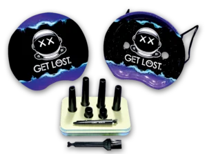 3DRTS-005 – 3D Rolling Tray Station 005 – Get Lost Helmet
