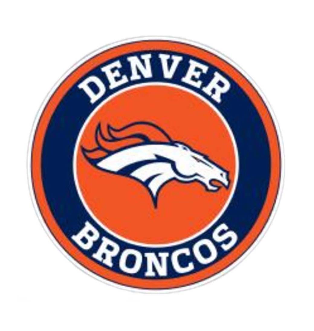3D3DK007 Denver Broncos Sticker