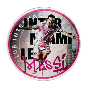 3D3DK017 Messi Sticker