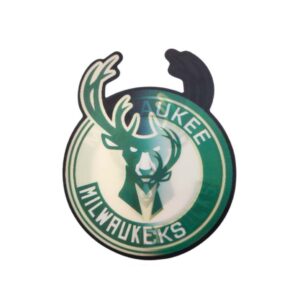 3D3DK020 Milwaukee Bucks Sticker