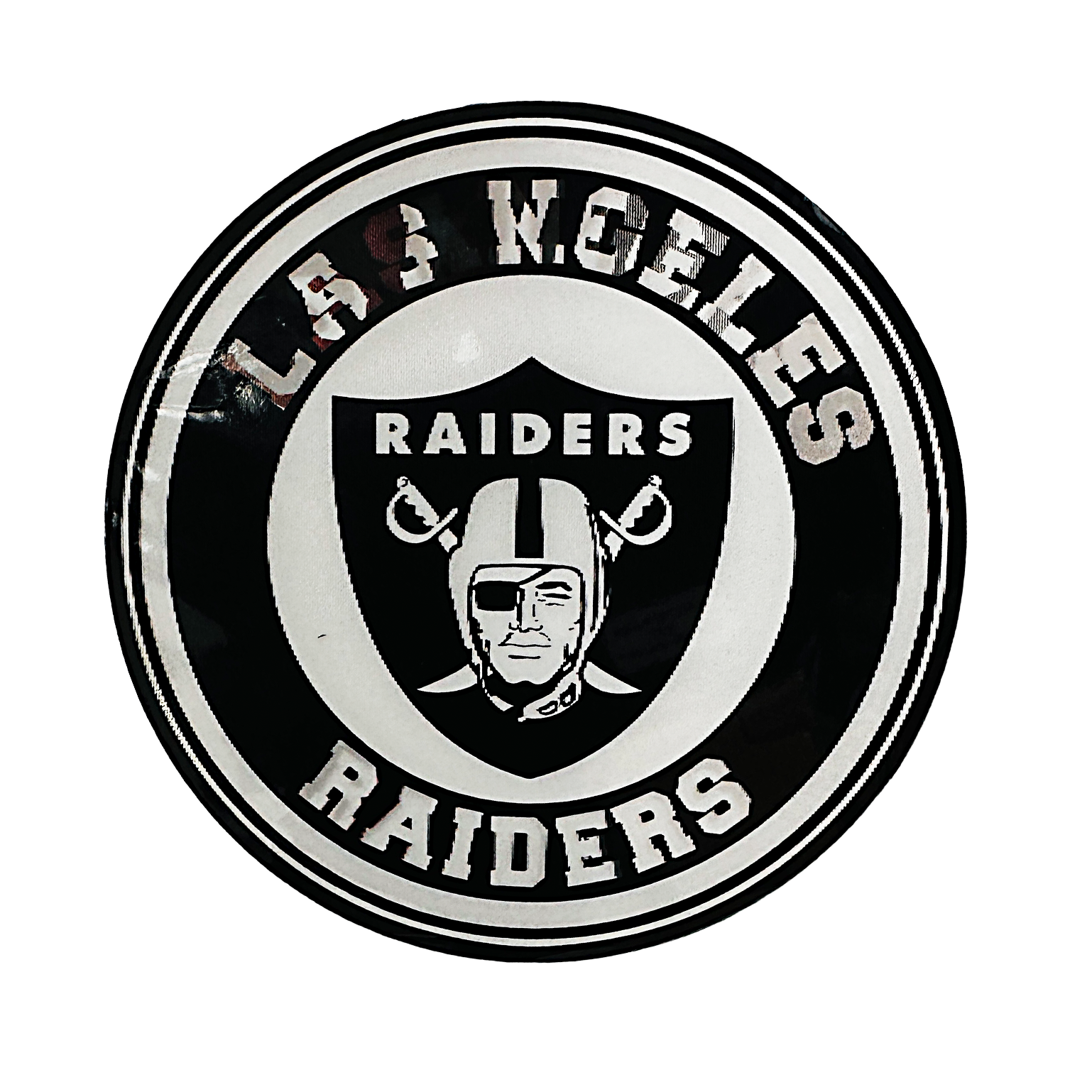 3D3DK025 Los Angeles Raiders Sticker