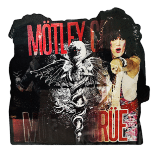3D3DK028 Motley Crue Sticker