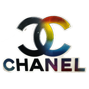 3D3DK036 Chanel Logo Sticker