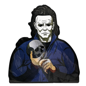 3D3DK045 Michael Meyers Halloween Sticker