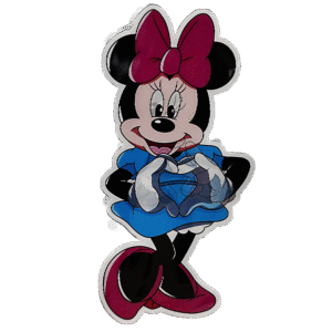 3D3DK060 Minnie Mouse Sticker