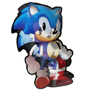 3D3DK063 Sonic Sticker