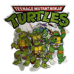 3D3DK069 Teenage Mutant Ninja Turtles Sticker