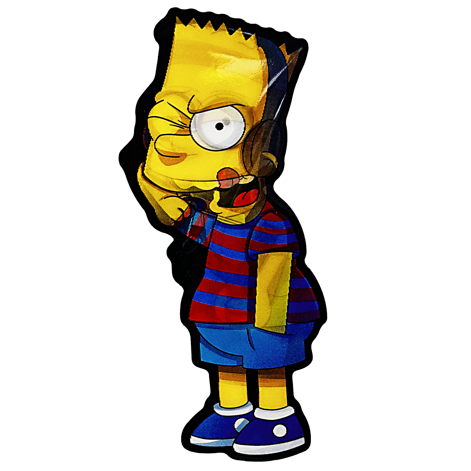 3D3DK073 Bart Simpson Sticker