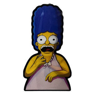 3D3DK074 Marge Simpson Sticker