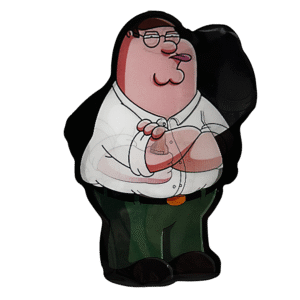3D3DK076 Family Guy - Peter Griffin Sticker