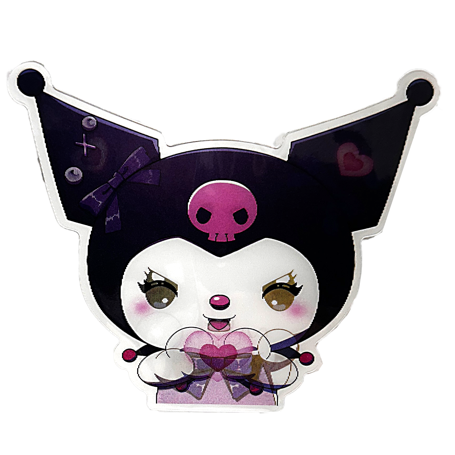 3D3DK083 My Melody Kuromi Sticker