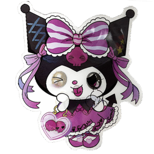 3D3DK087 My Melody Kuromi Wild Sticker