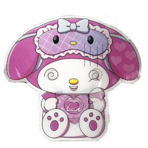 3D3DK089 My Melody Love Bunny Sticker