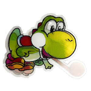3D3DK101 Super Mario Yoshi Sticker