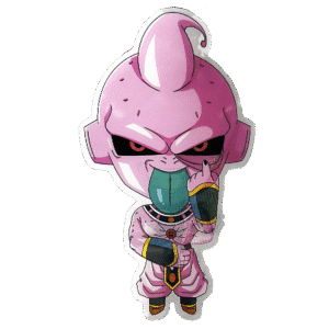 3D3DK106 Anime Dragon Ball Z Majin Buu Sticker