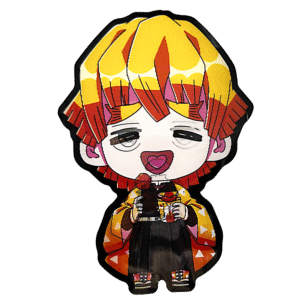 3D3DK119 Anime Kimetsu no Yaiba Zenitsu Agatsuma Laugh Sticker