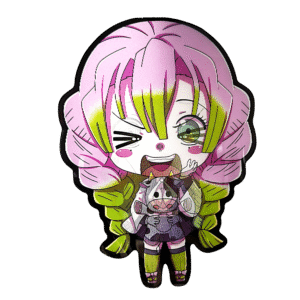 3D3DK121 Anime Kimetsu No Yaiba Mitsuri Kanroji Sticker