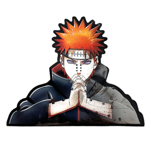 3D3DK129 Anime Naruto Uzumaki Pray Sticker