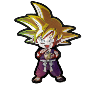 3D3DK133 Anime Dragon Ball Z Goku Mini Sticker