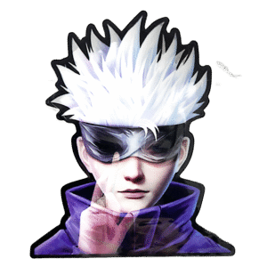 3D3DK134 Anime Satoru Gojo Sticker