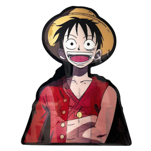 3D3DK138 Anime Monkey D Luffy Sticker