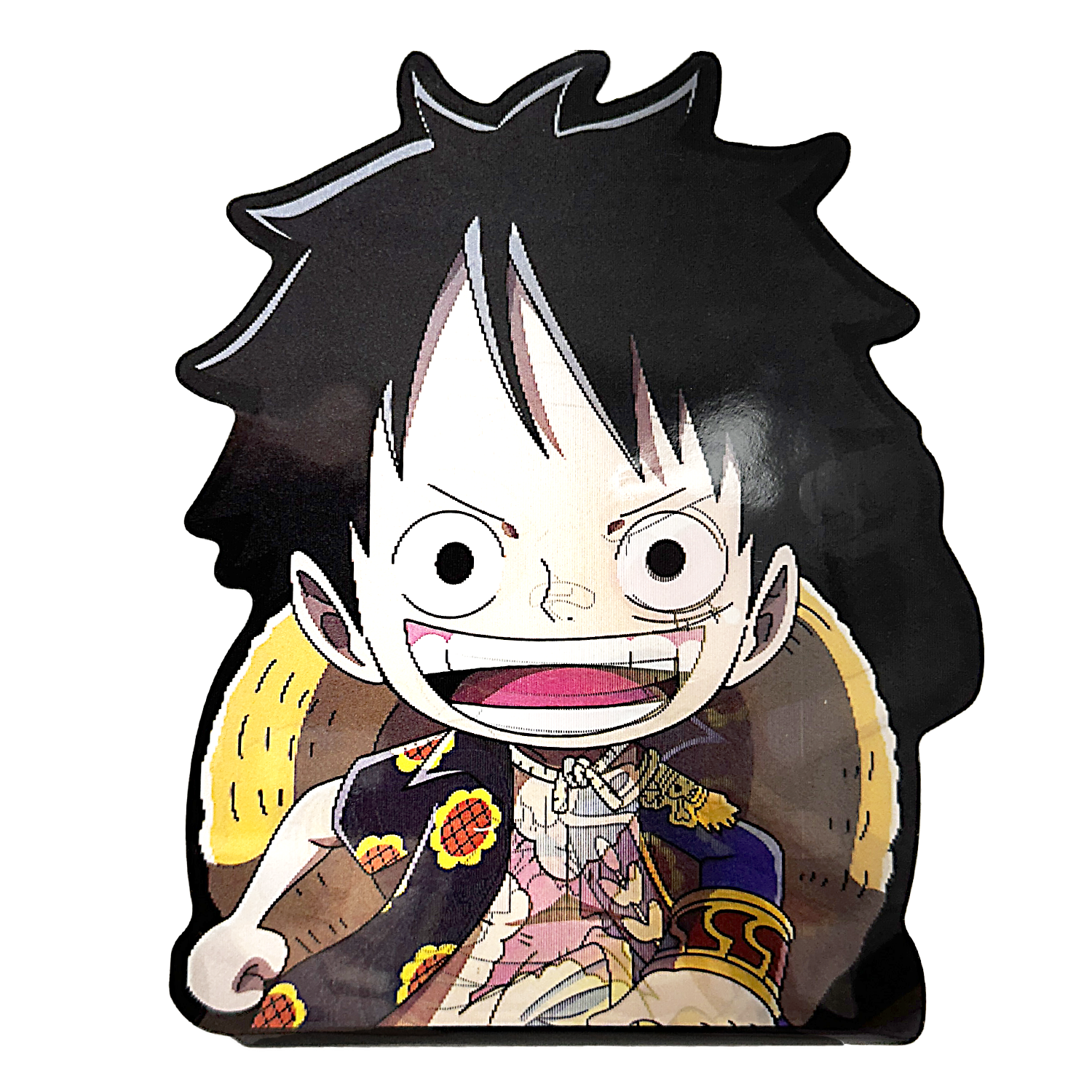 3D3DK141 Anime Monkey D Luffy Mad Sticker